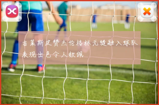 吉莱斯皮赞杰伦格林无缝融入球队表现出色令人钦佩